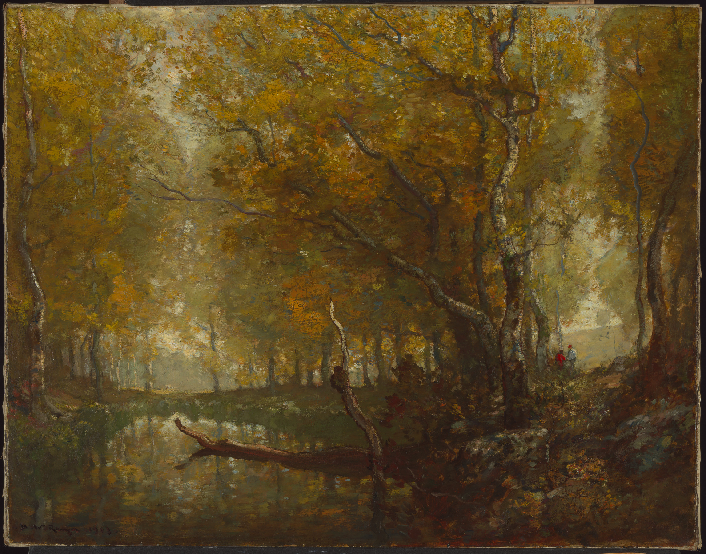 Henry Ward Ranger, Bradbury's Mill Pond, no. 2