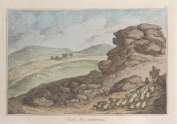 Thomas Rowlandson, Rouler Moor, Cornwall