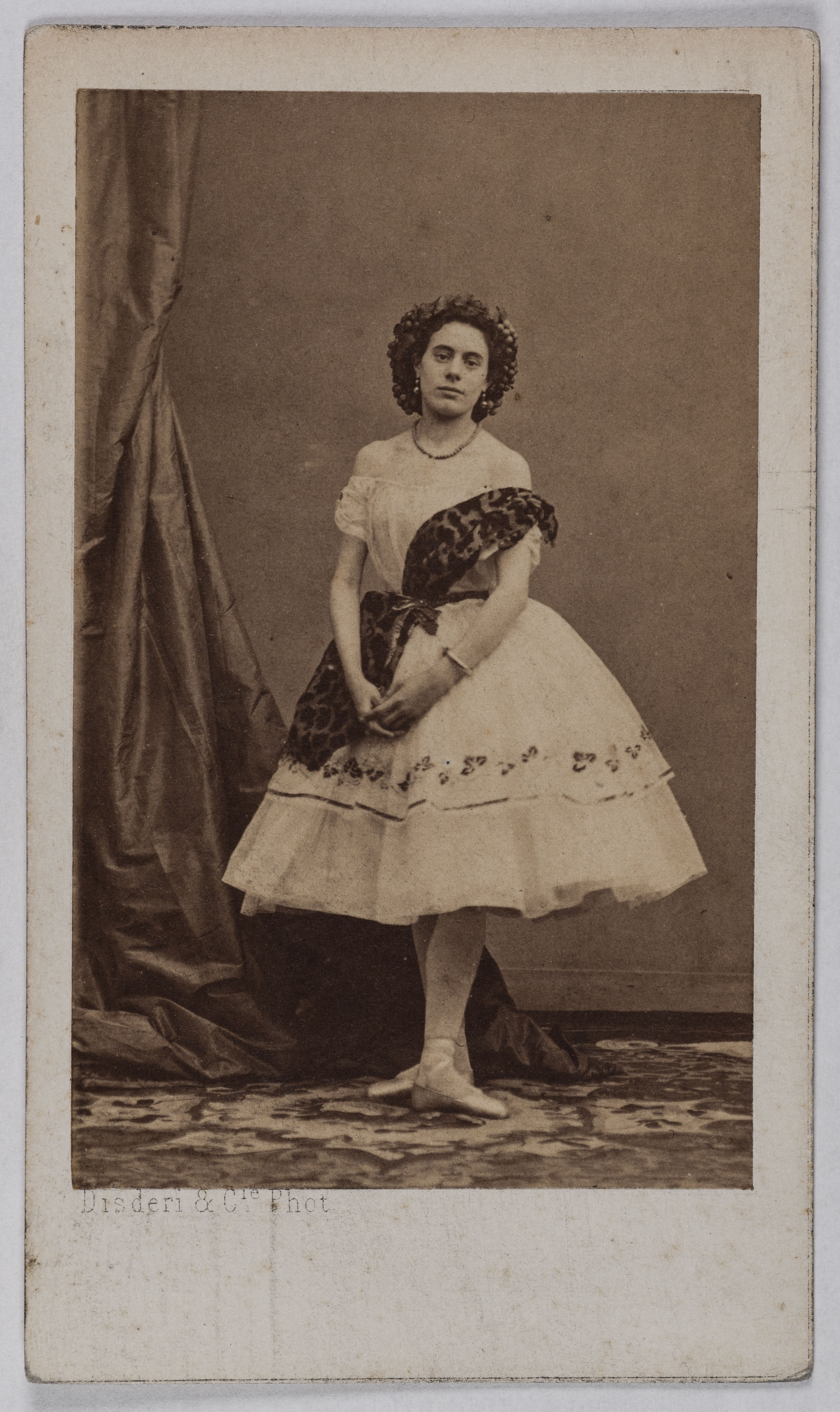 Disderi & Cie, Portrait de Gamblon (danseuse à l'Opéra)