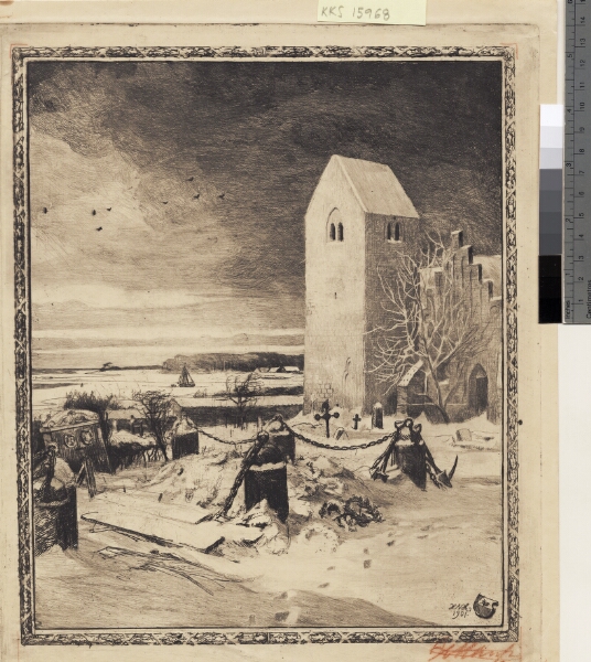 Hans Nikolaj Hansen, Højt på en gren. VI. Kirkegården