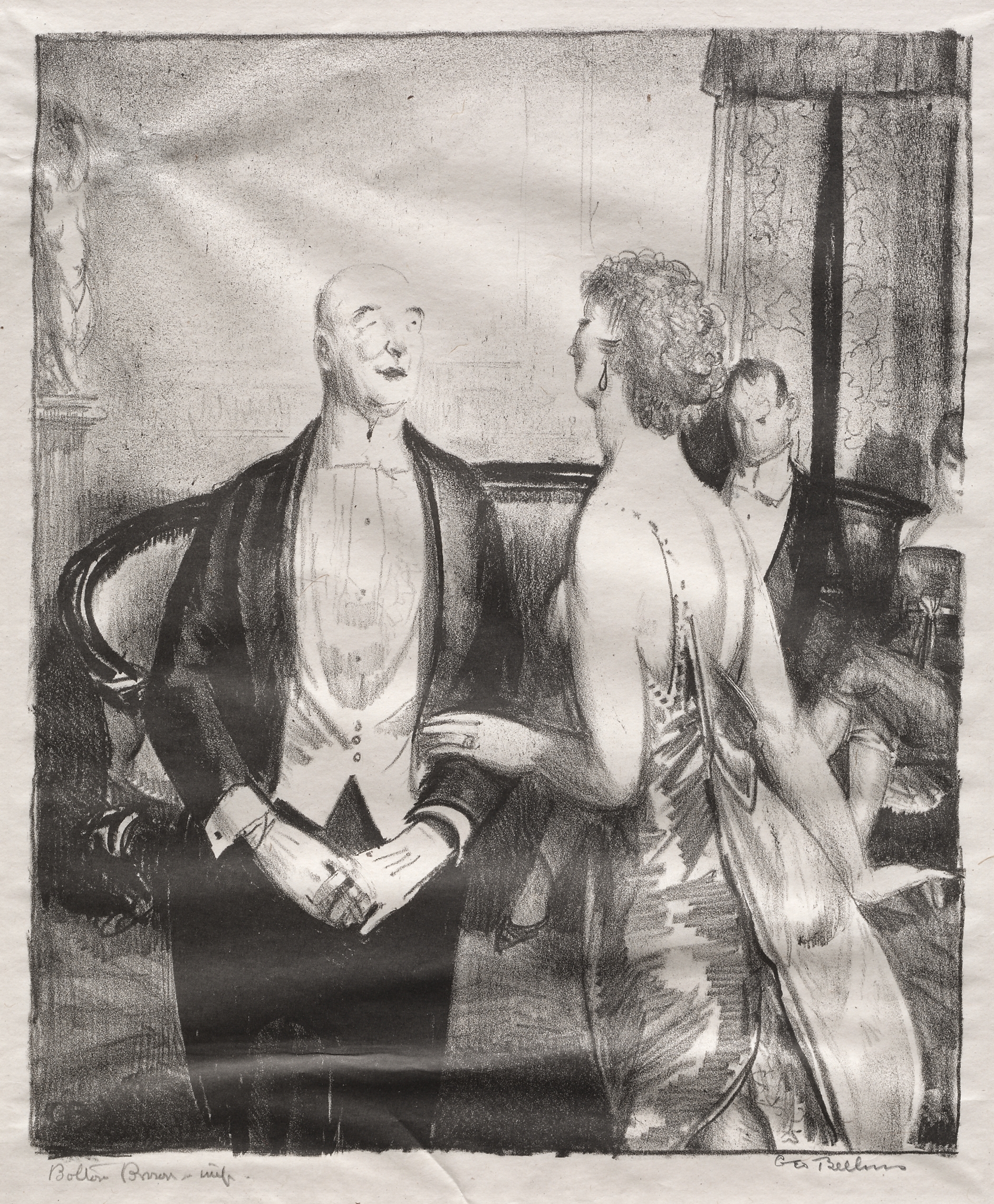 George Bellows, The Parlor Critic