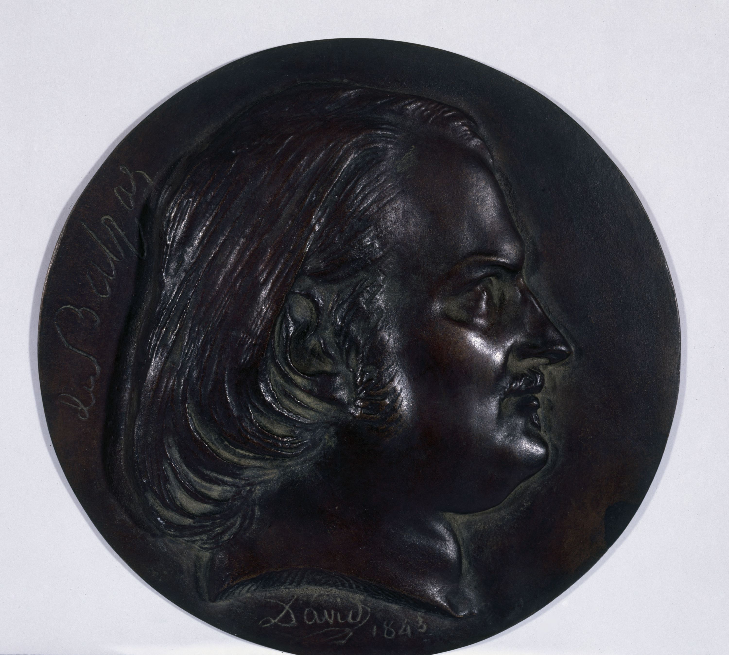 David d'Angers, Portrait de profil de Balzac