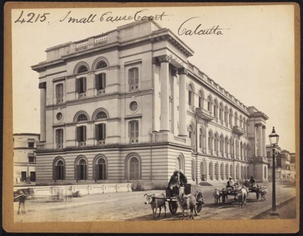 Francis Frith, Small Cause Court.  Calcutta