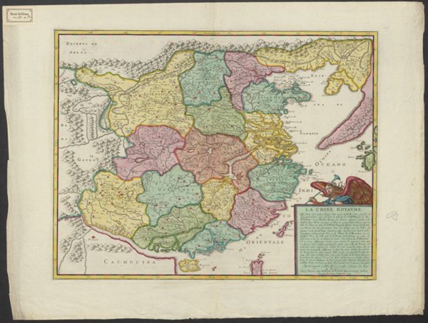 Sanson, Nicolas, (1600-1667) (cartographer), La Chine Royaume