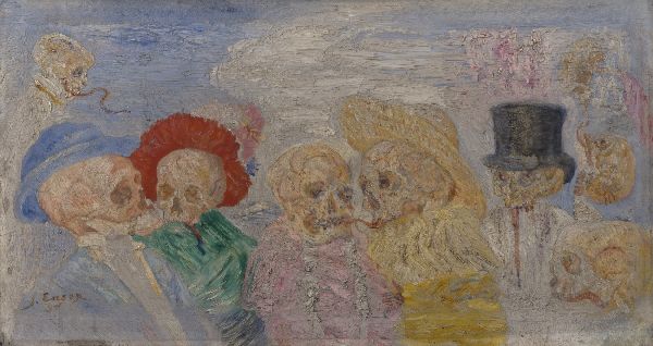 James Ensor, Skeletons in Fancy Dress