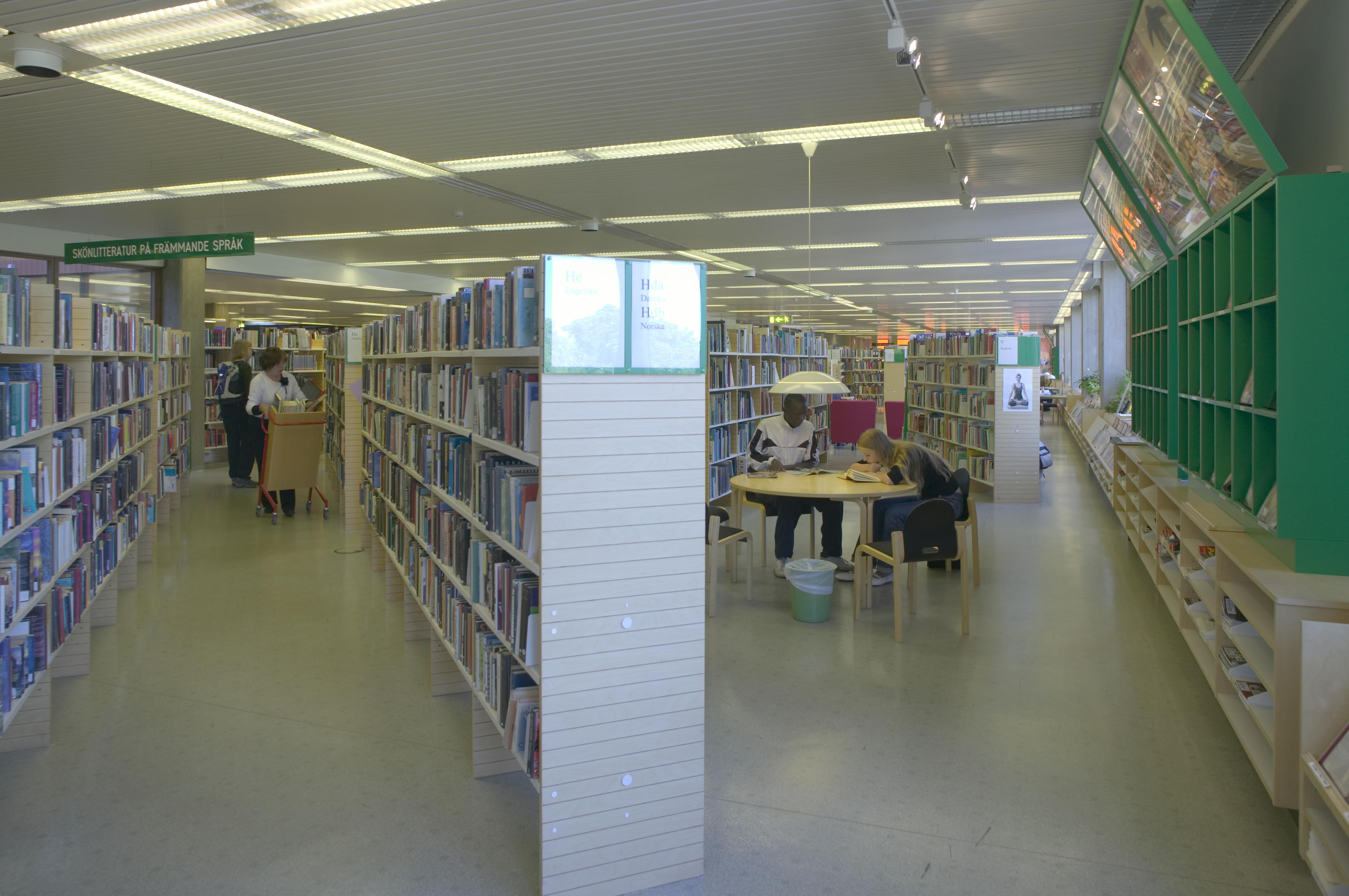 Bengt A Lundberg, Karlstads stadsbibliotek