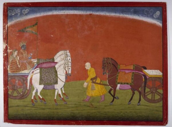 Unknown, Rukma, Krishna and Rukmini