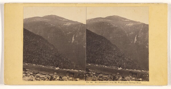 John P. Soule, Mt. Jefferson, from Mt. Washington Carriage Road.