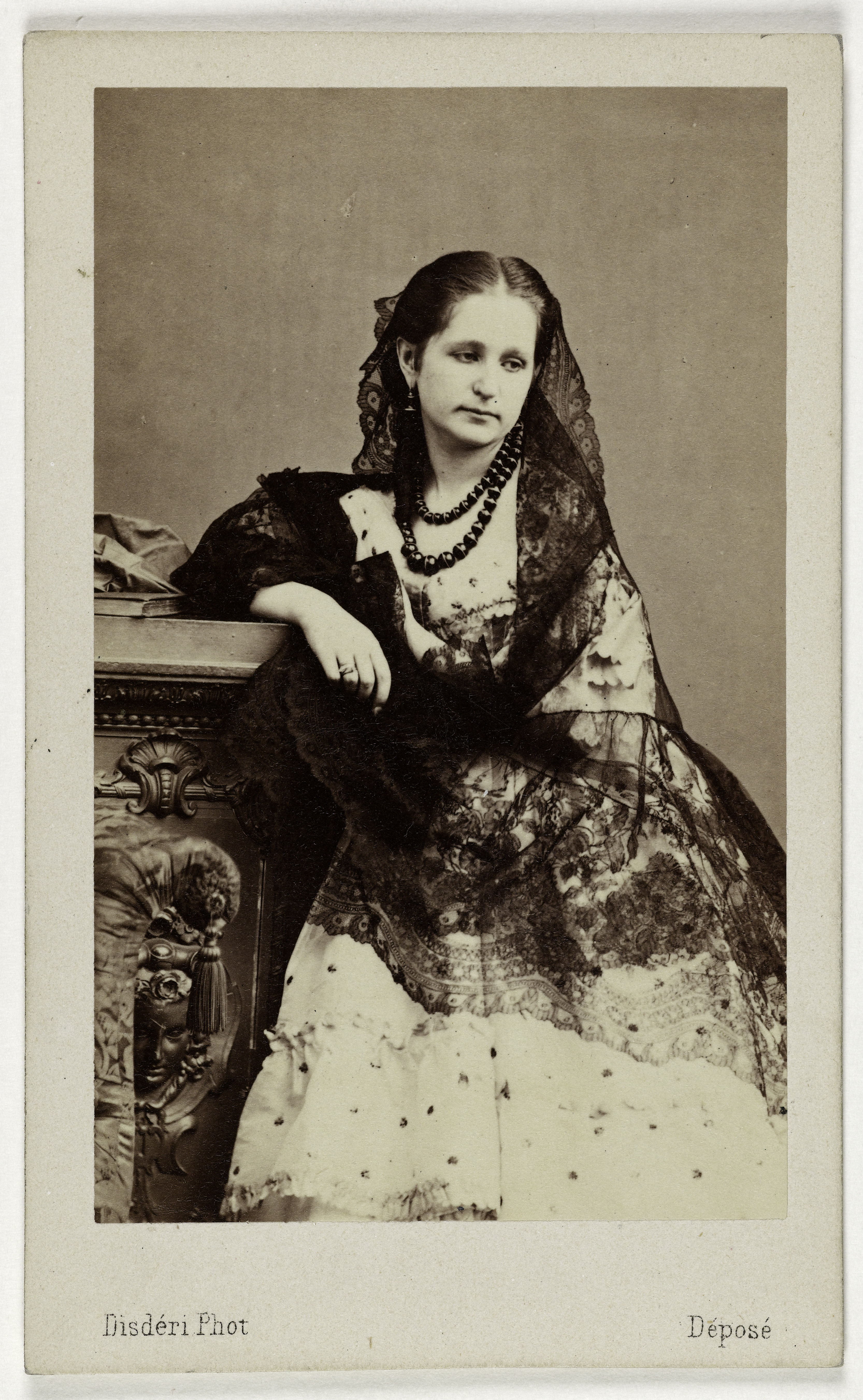 André-Adolphe-Eugène Disdéri, Portrait de la Princesse Gortschakoff