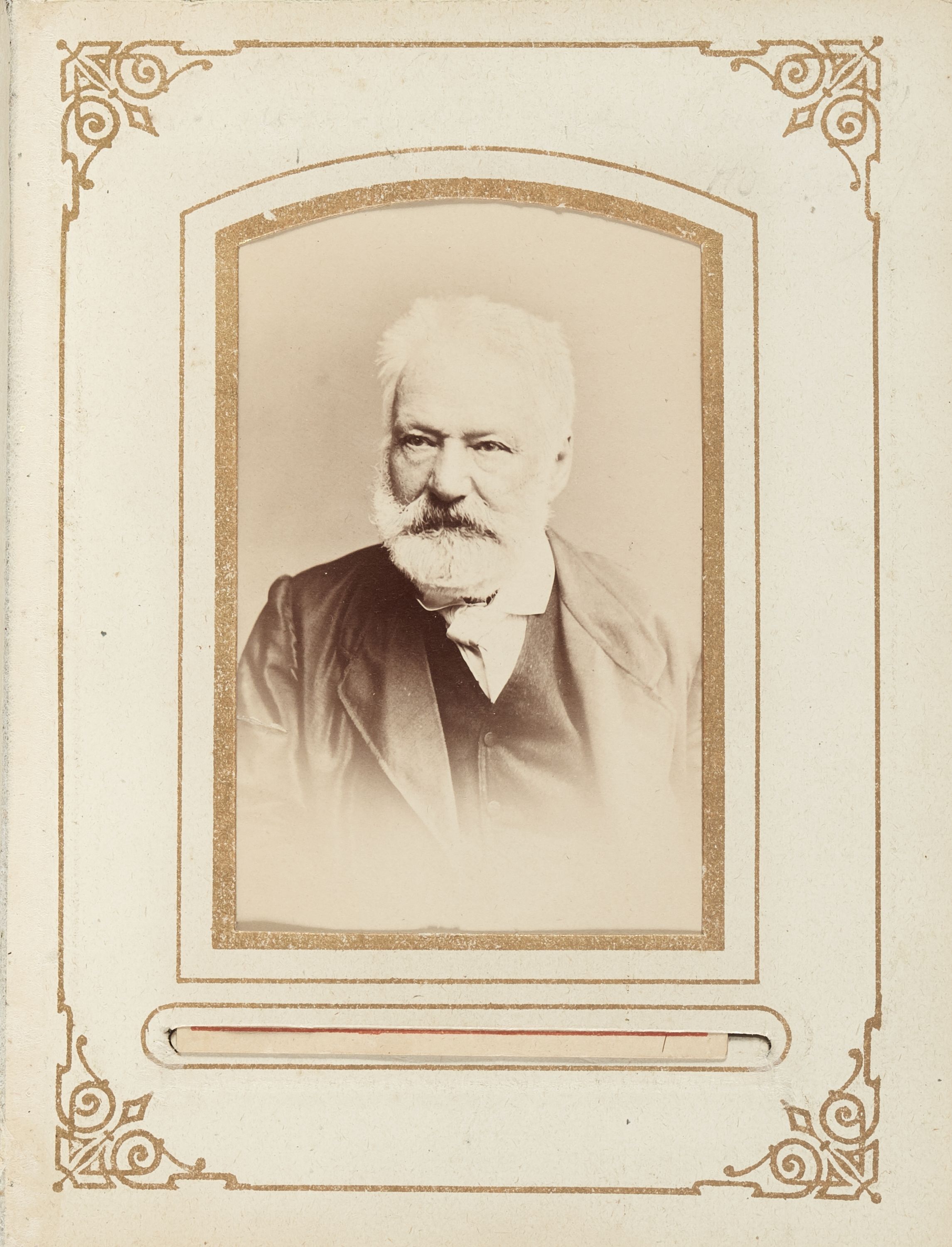 Arsène Garnier, Portrait de Victor Hugo à Guernesey