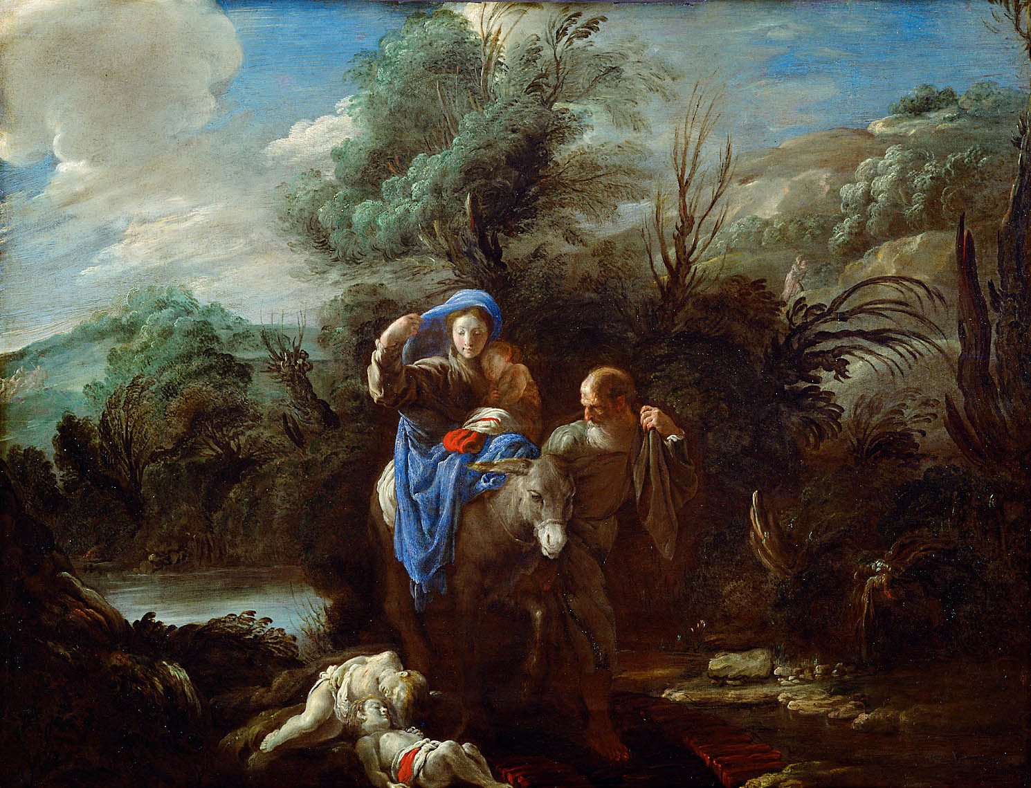 Domenico Fetti, Flight into Egypt