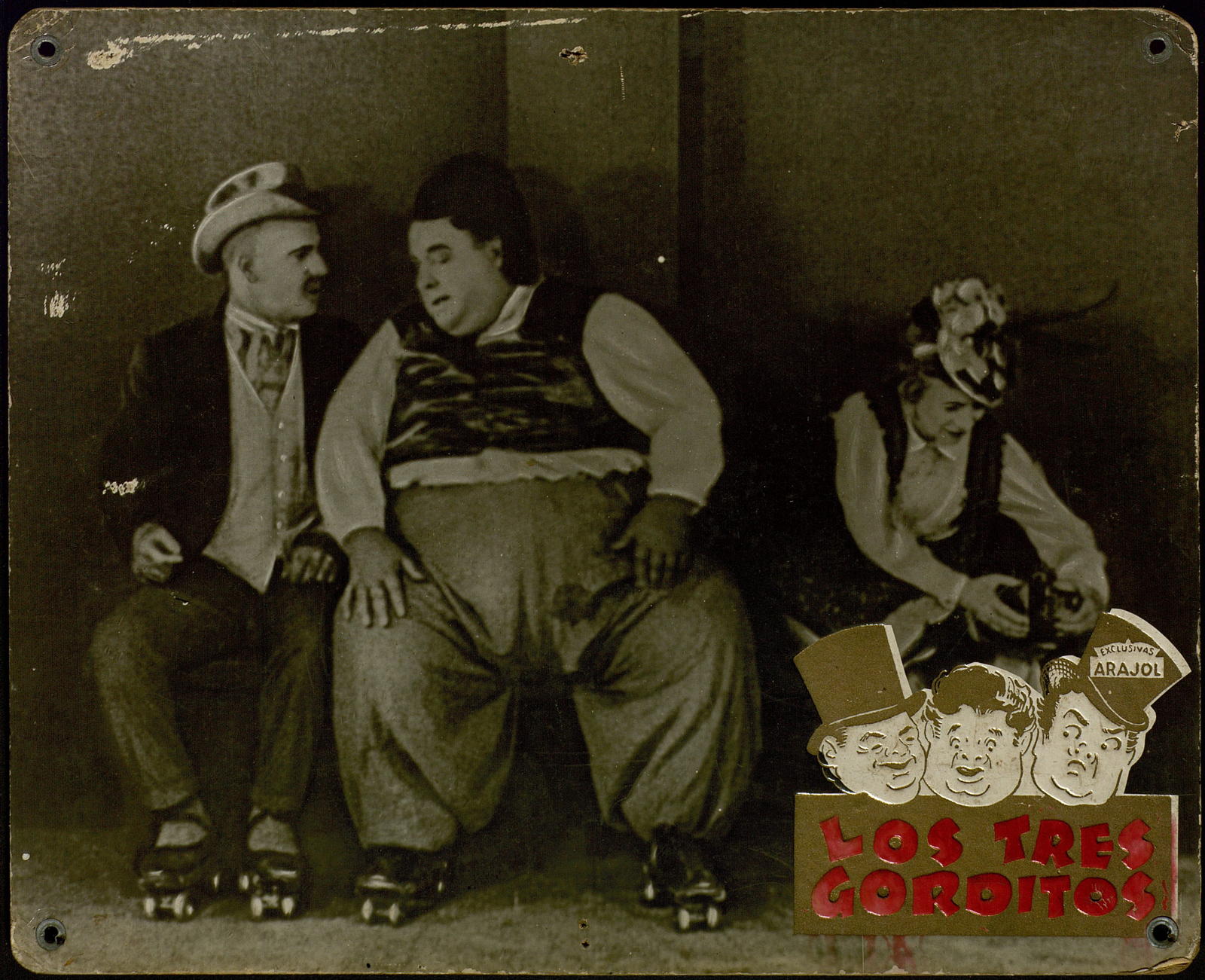 Desconegut, Tres gorditos, los