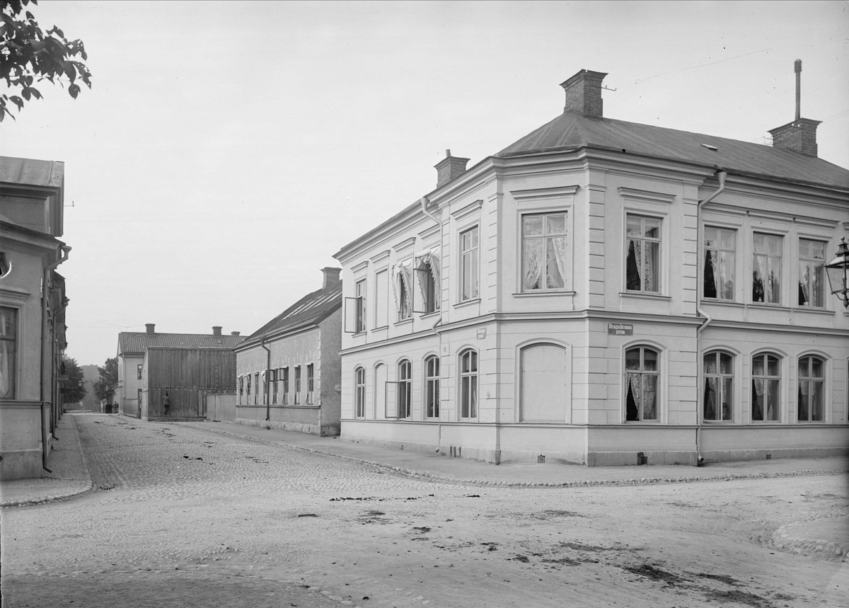 Alfred Dahlgren, Kålsängsgränd - Dragarbrunnsgatan, Kungsängen, Uppsala, 1901 - 1902