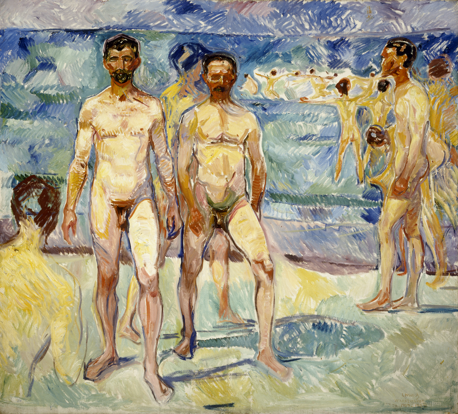 Edvard Munch, Bathing Men