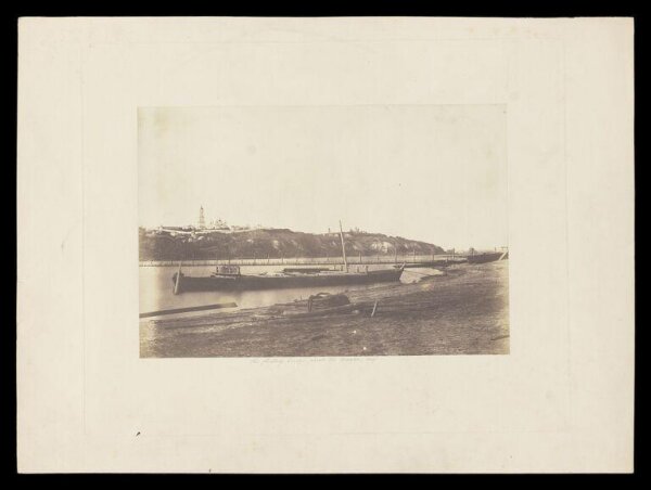 Fenton, Roger, The floating bridge across the Dnieper, Kief