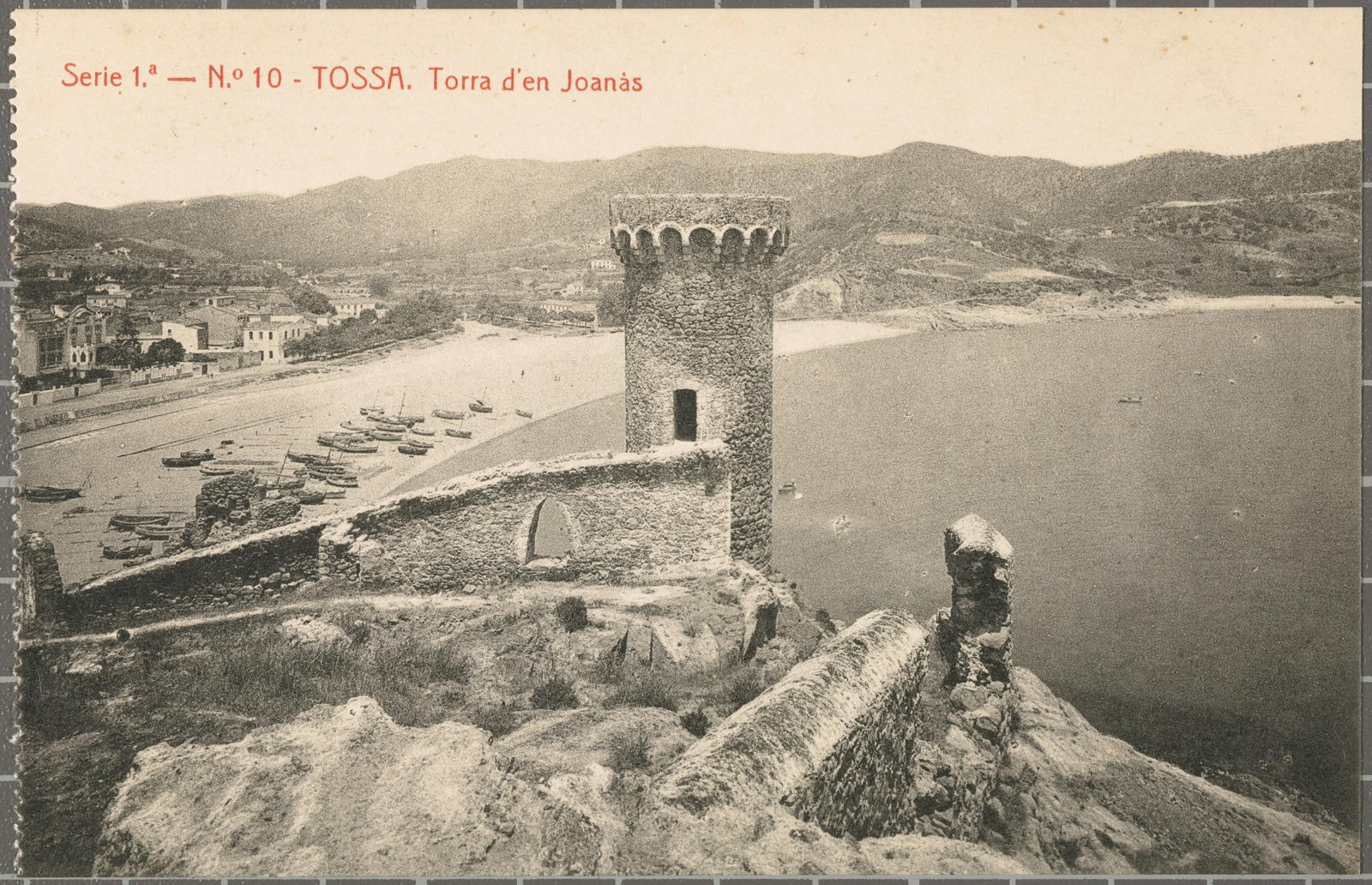 Josep Thomas Bigas, Serie 1. - No. 10 - TOSA. Torra d’ en Joanas