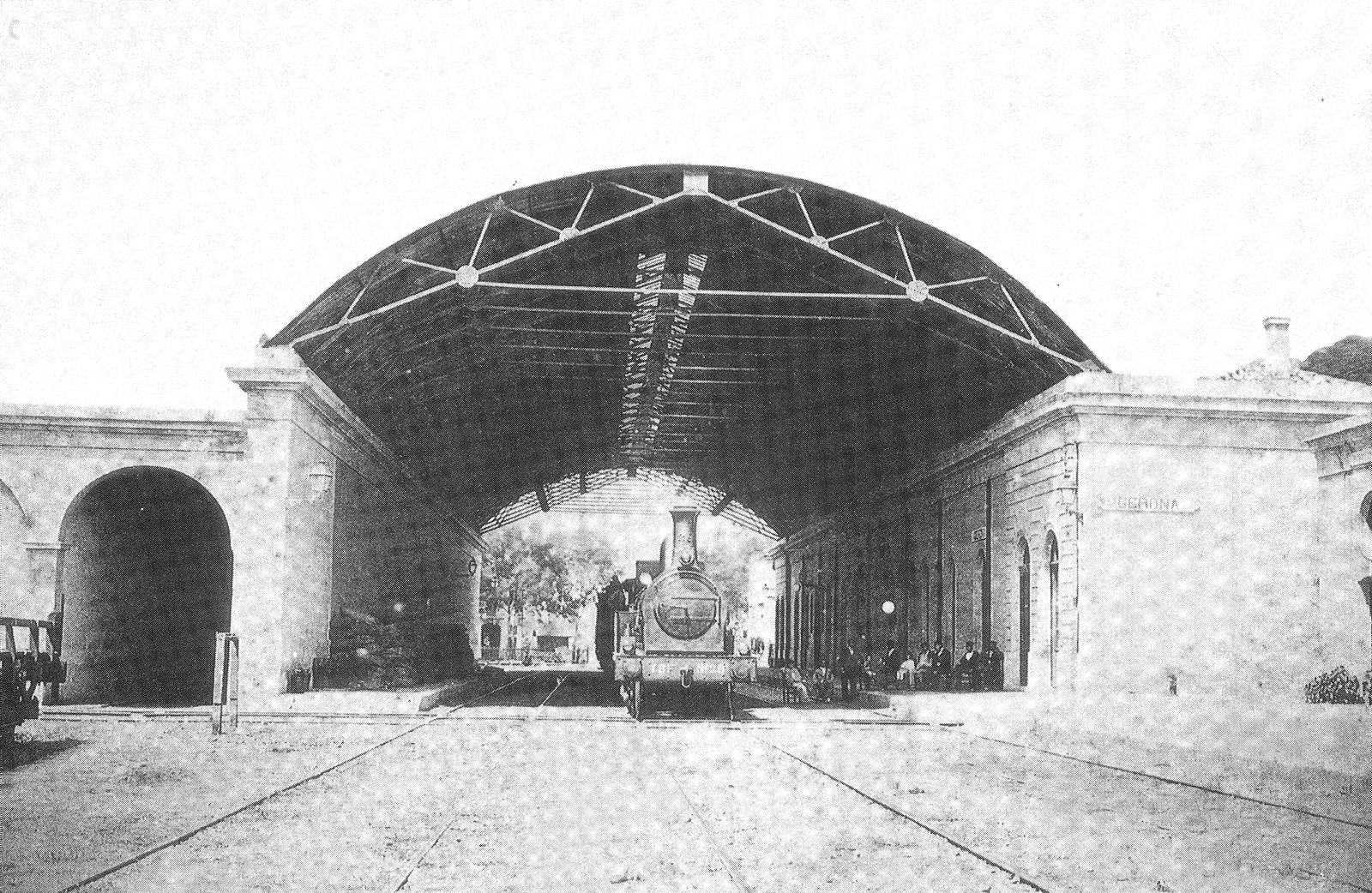 Desconegut, [Estació de tren de Girona]