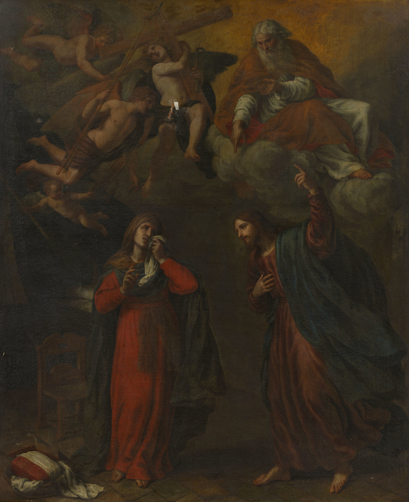 Alessandro Turchi, Christ Taking Leave of his Mother and Foretelling his Passion