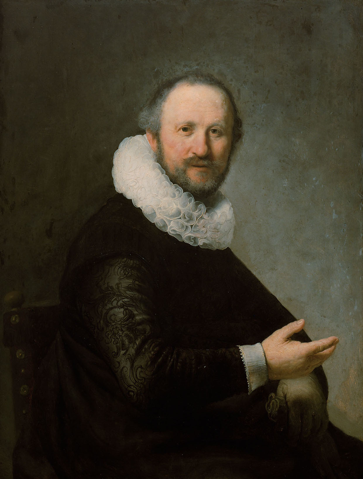 Rembrandt, Portrait of a Man Seated