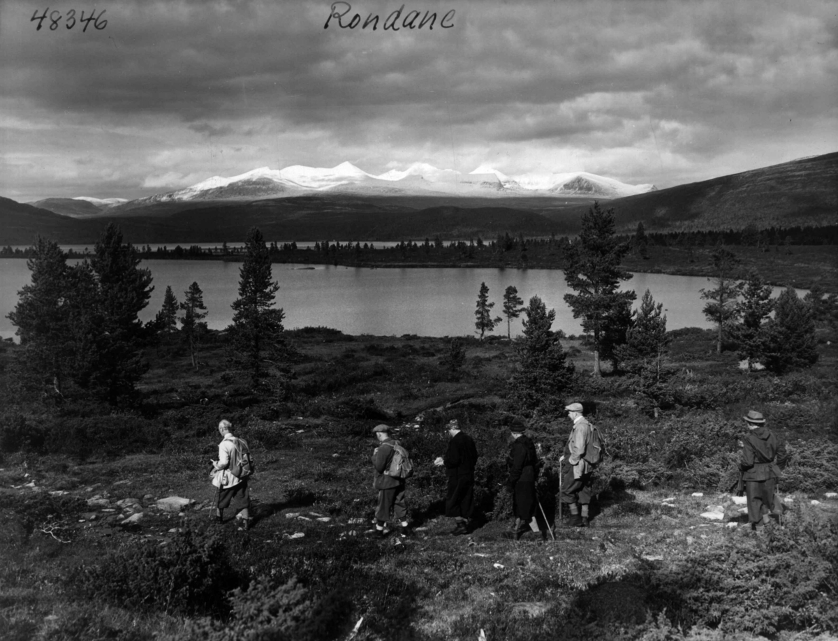Anders Beer Wilse, Rondane, Furusjoen, Turgåing, Friluftsliv/ Sport, Landskap