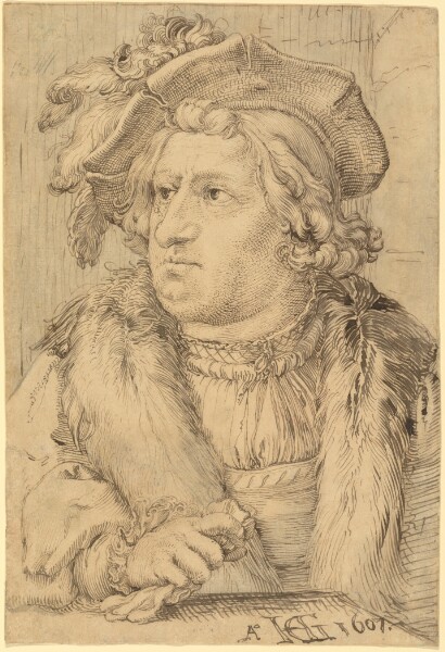 Hendrick Goltzius, Portrait of a Man