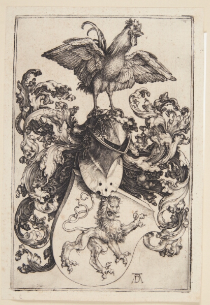 Albrecht Dürer, Våbenmærke med en hane