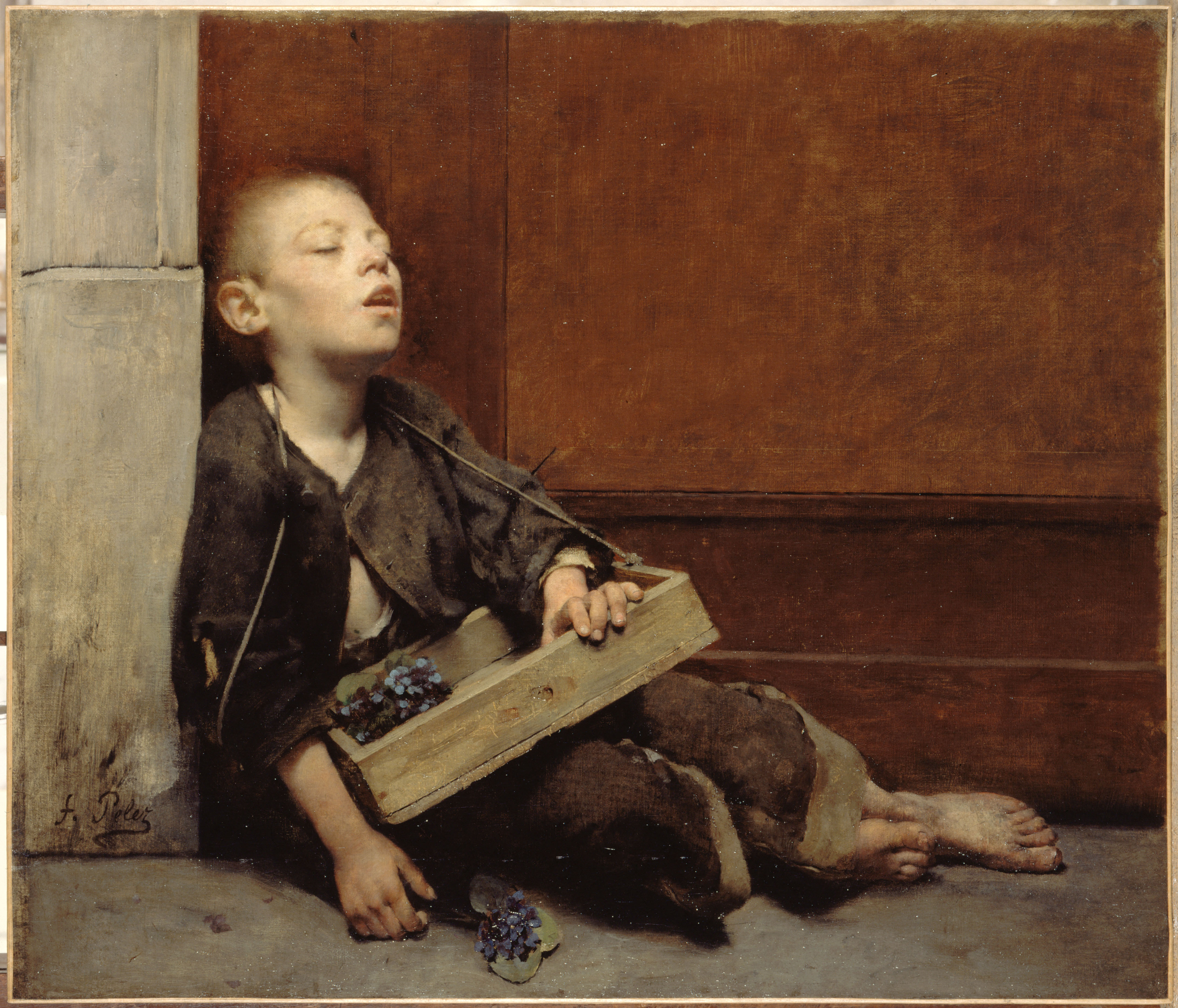 Fernand Pelez, Un martyr. Le Marchand de violettes