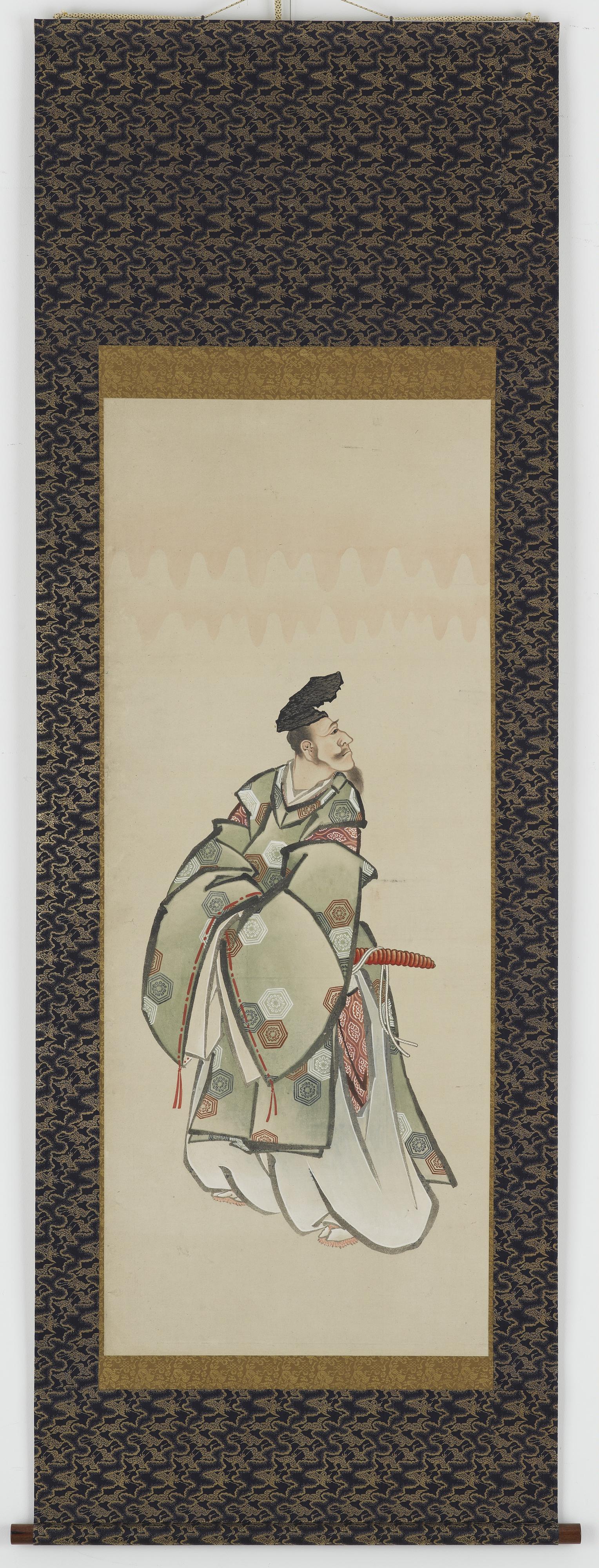 Katsushika Hokusai, Six Immortals of Poetry: Fun'ya no Yasuhide