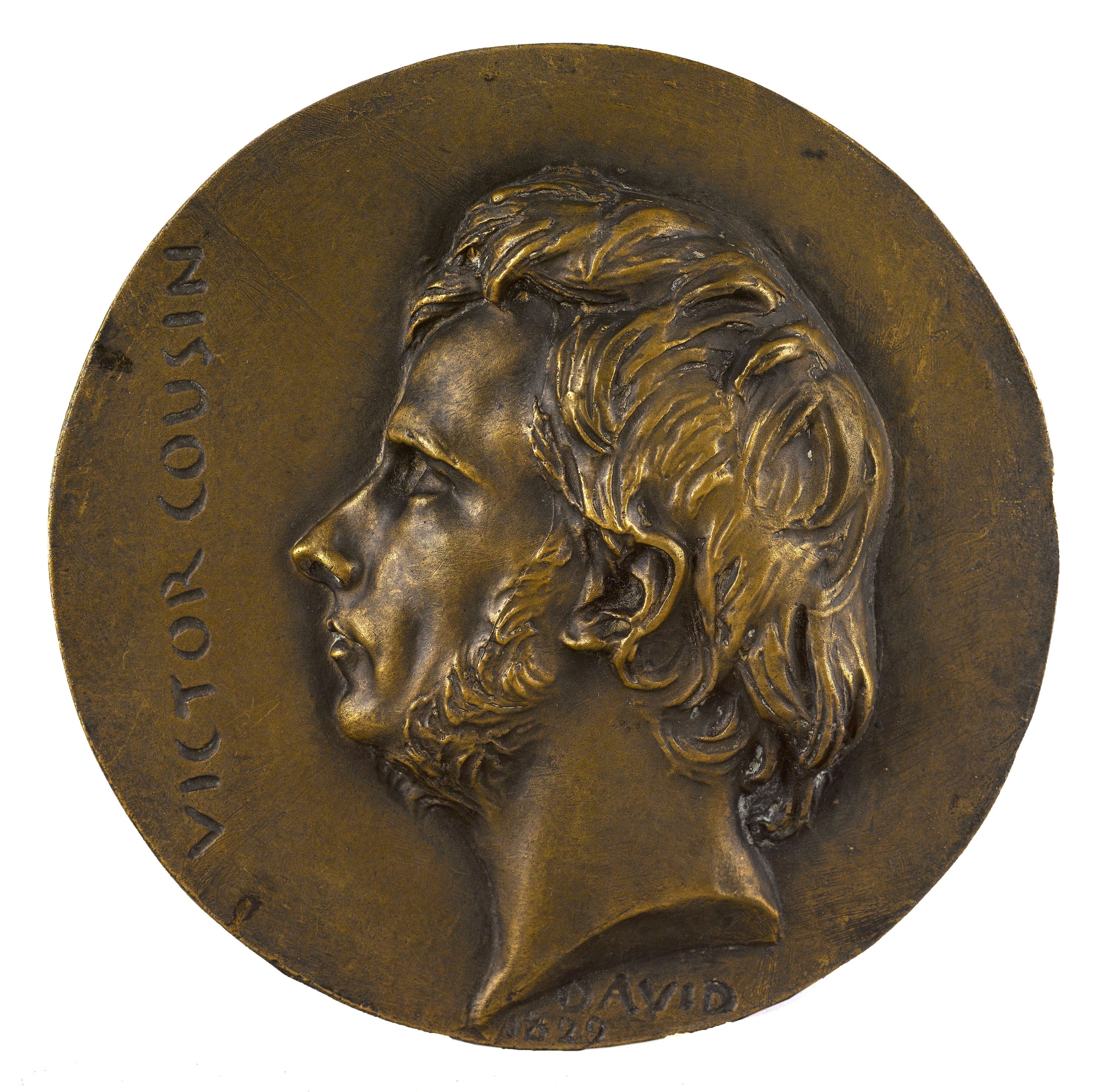 David d'Angers, Portrait de Victor Cousin (1792-1867), philosophe