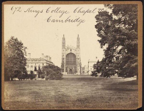 Francis Frith, Kings College Chapel.  Cambridge