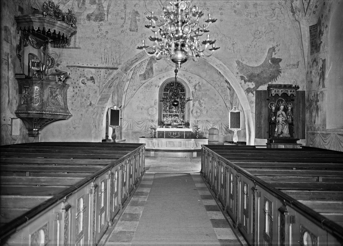 Paul Sandberg, Interior of the Church of the Särentuna