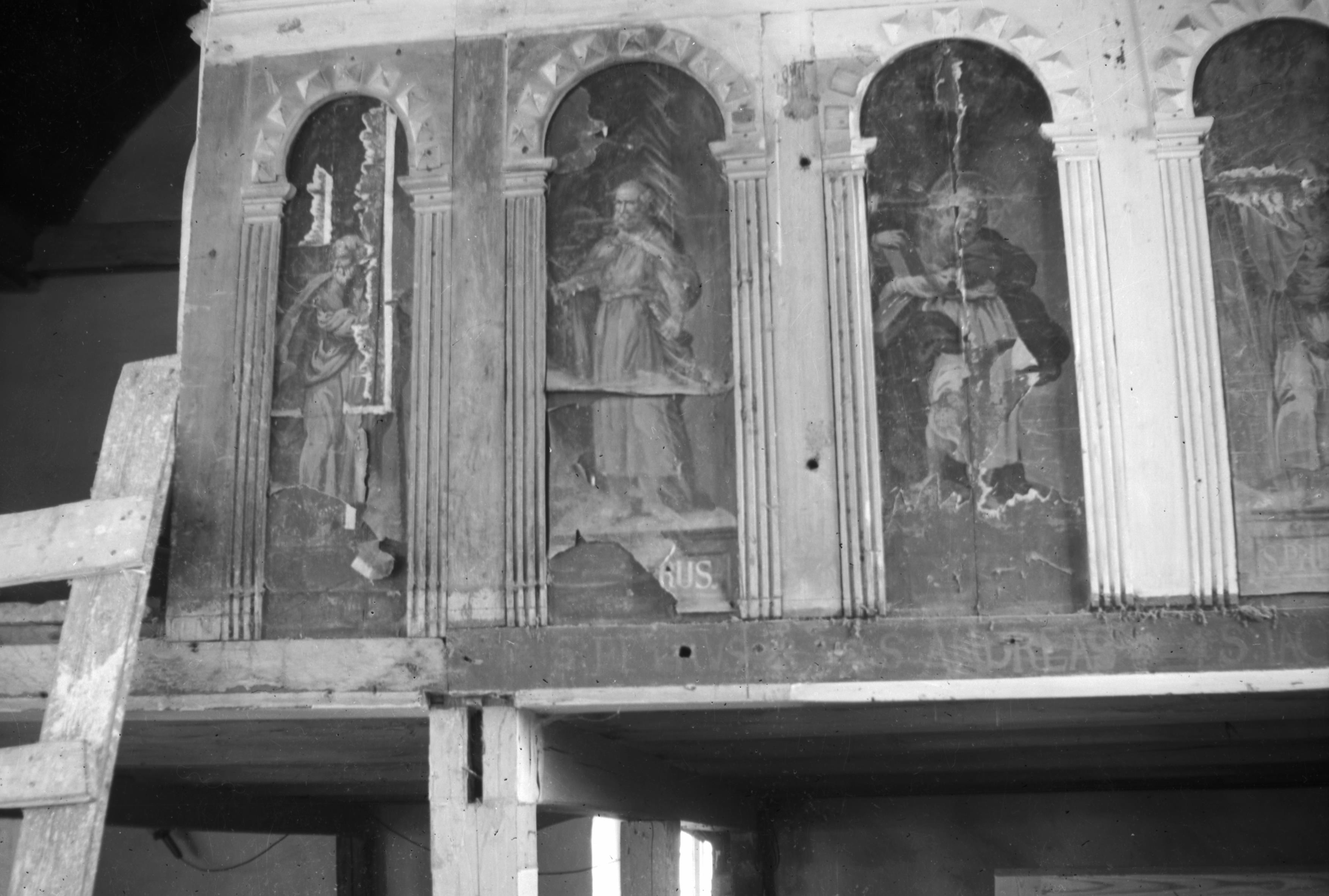 Axel Forssén, Öckerö gamla kyrka