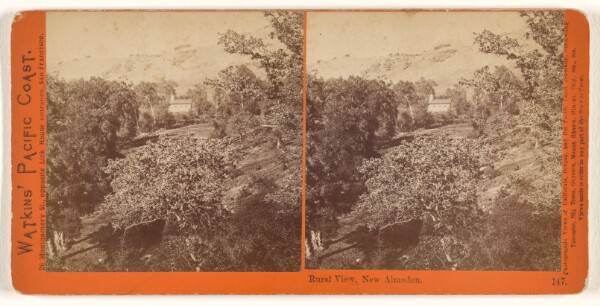 Carleton Watkins, Rural View, New Almaden