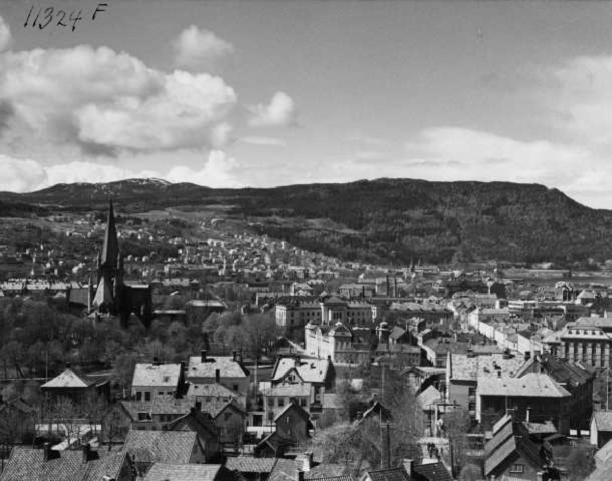Anders Beer Wilse, Oversiktsbilde Trondheim sentrum 1939