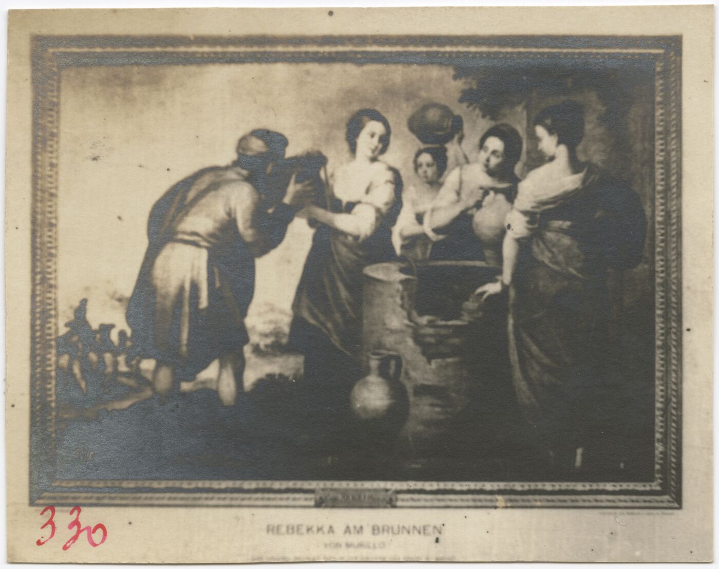 Nežinomas autorius, Paveikslas „Rebeka ir Elezieras“