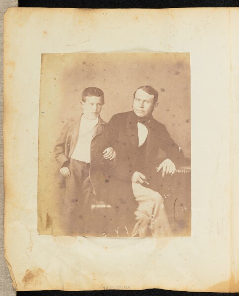 Jakob Höflinger, [Portrait of a man and boy]