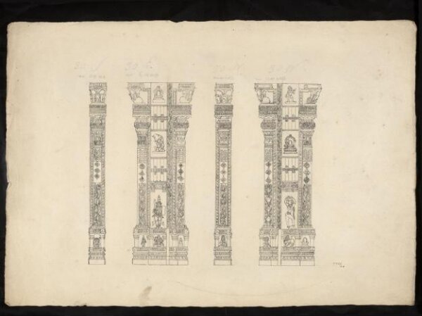 Unknown, Architectural drawing of Tirumala Nayak at Madura,