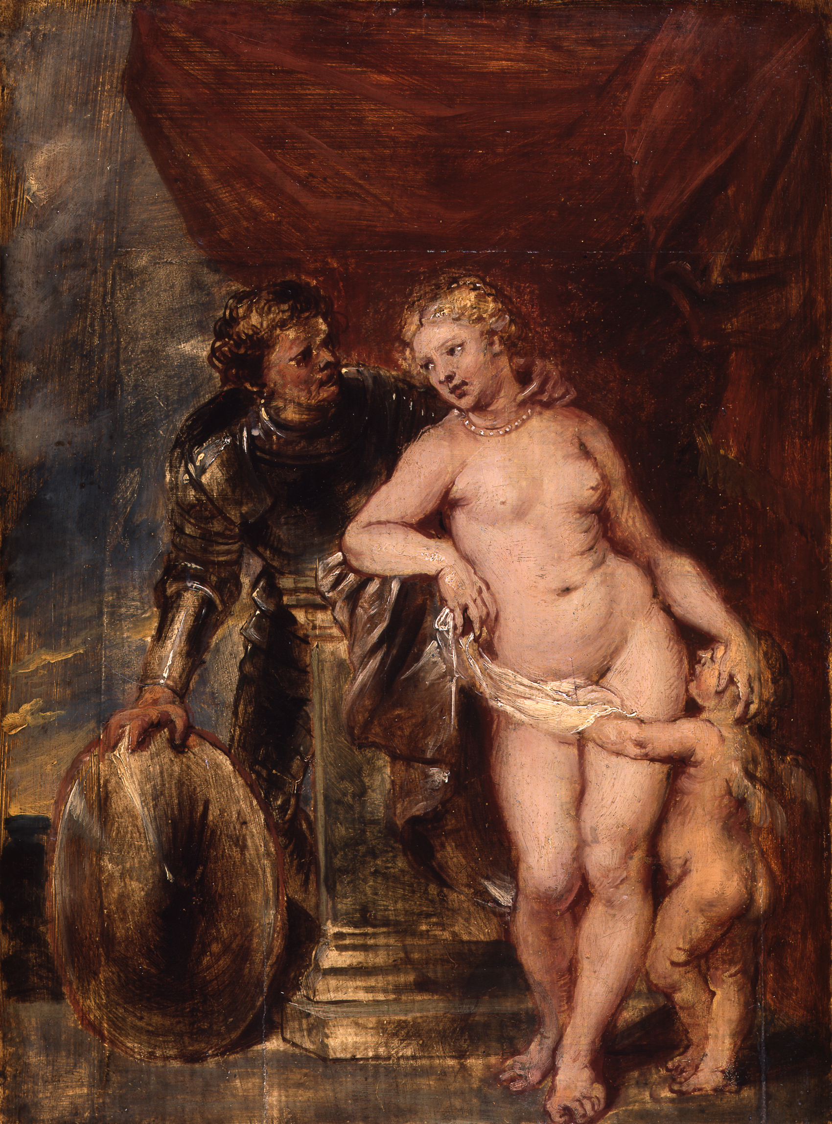 Peter Paul Rubens, Mars, Venus and Amor