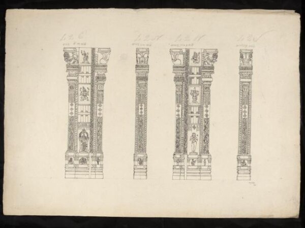 Unknown, Architectural drawing of Tirumala Nayak at Madura,