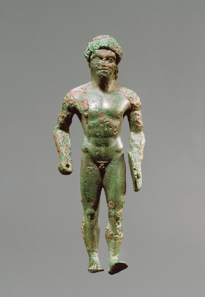 Unknown, Statuette of a Youth Carrying a Diskos