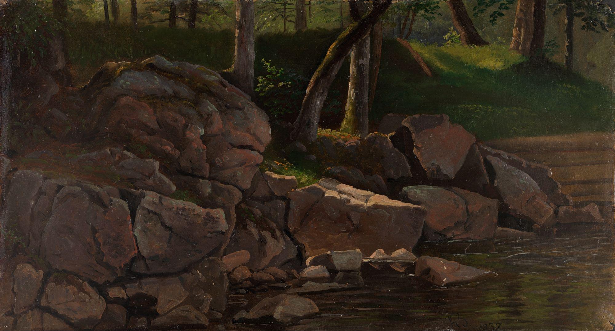 Knud Baade, Study of Rocks