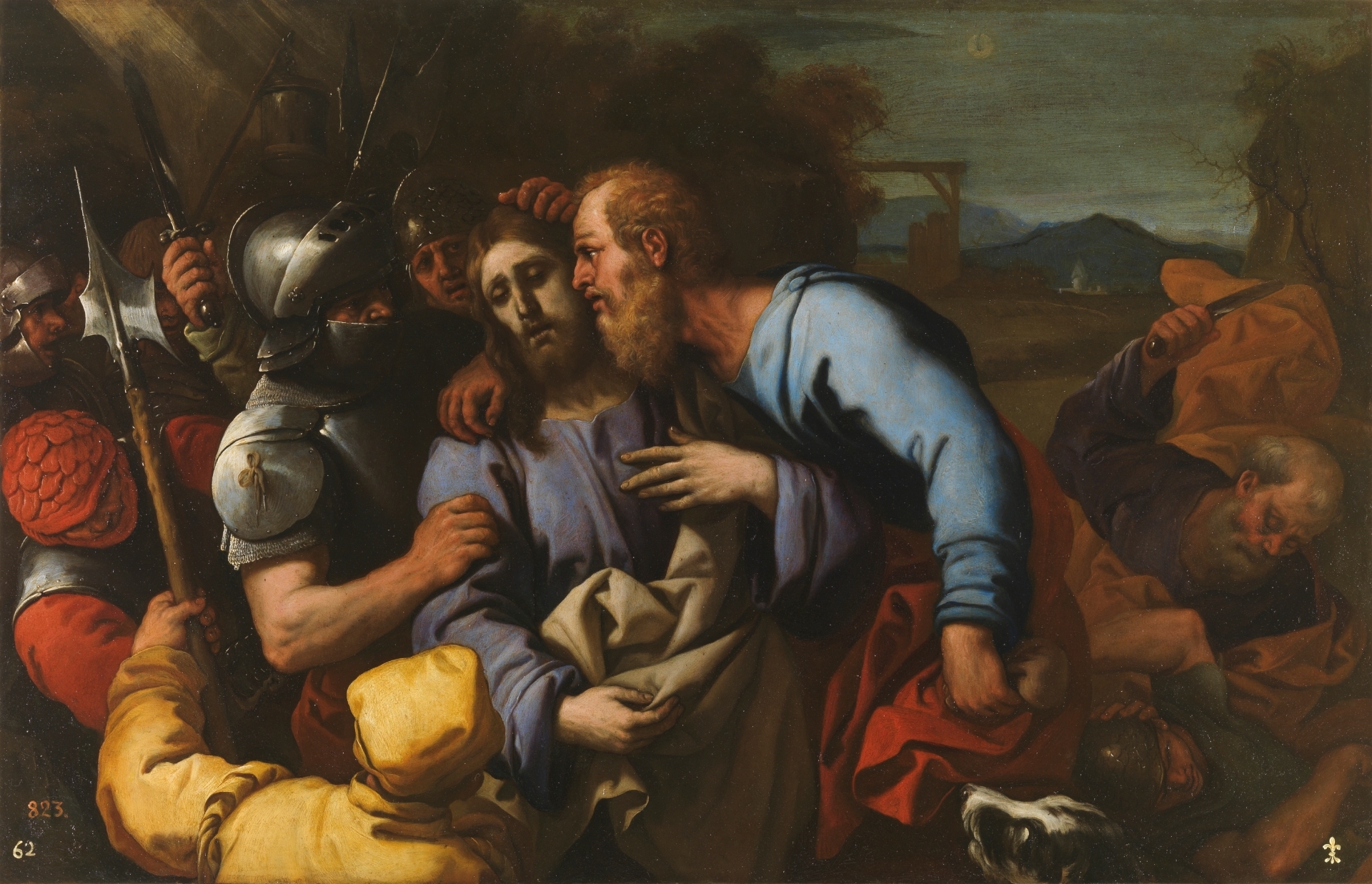 Luca Giordano, The Kiss of Judas