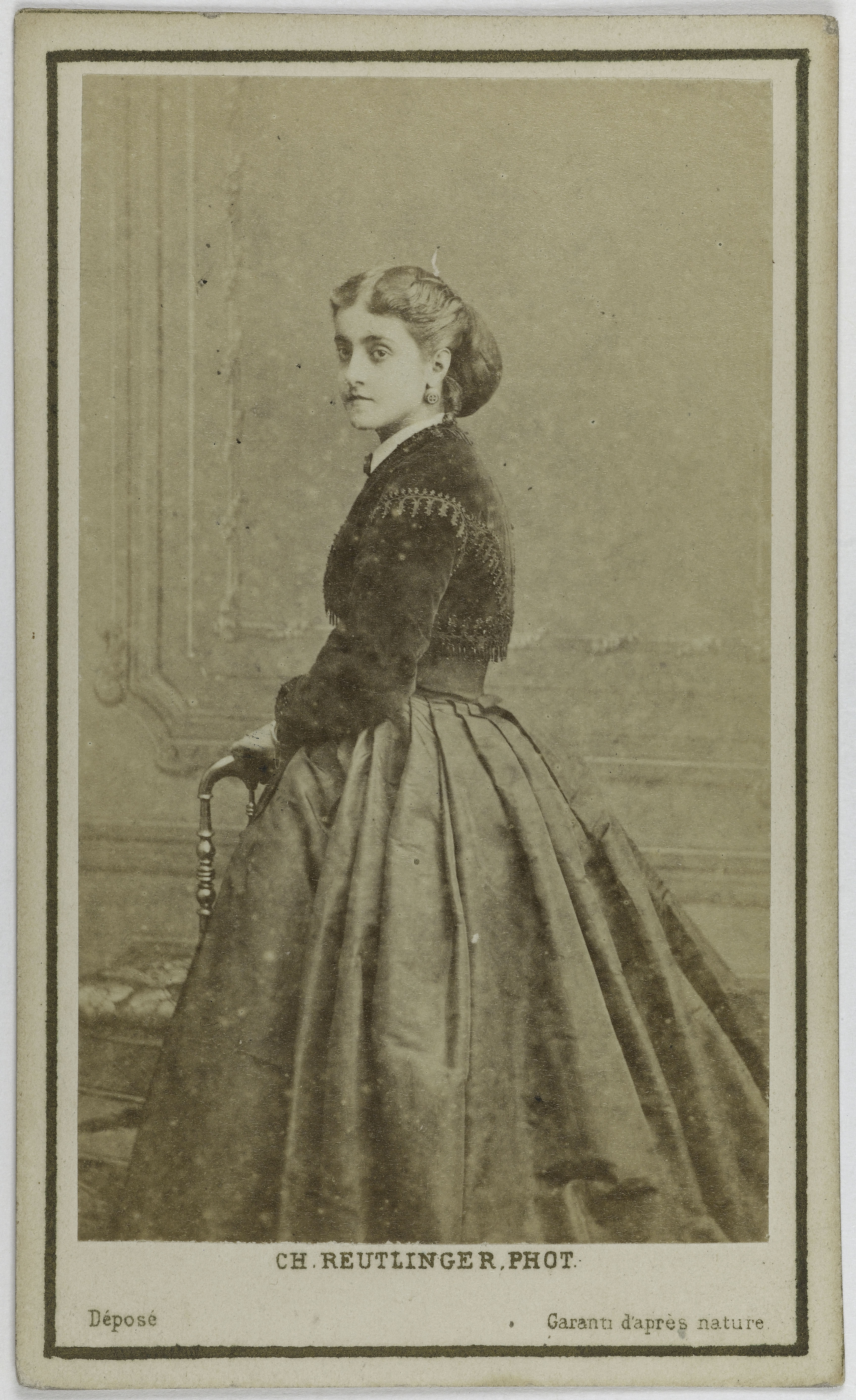 Charles Reutlinger, Portrait de Patti Adelina, (Adela-Juana-Maria, dite), (1843-1919), (chanteuse lyrique)