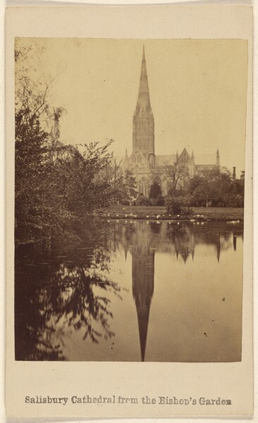 Unknown, Salisbury Cathedral from the Bishop's Garden