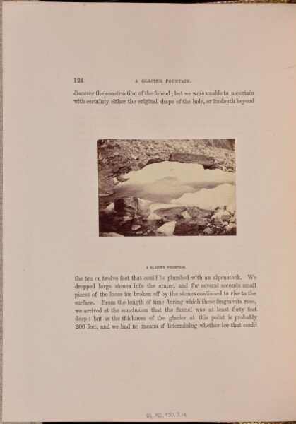 Ernest H. Edwards, A Glacier Fountain