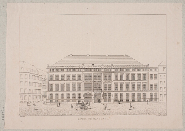 Ubekendt dansk, Hôtel de Danemarc