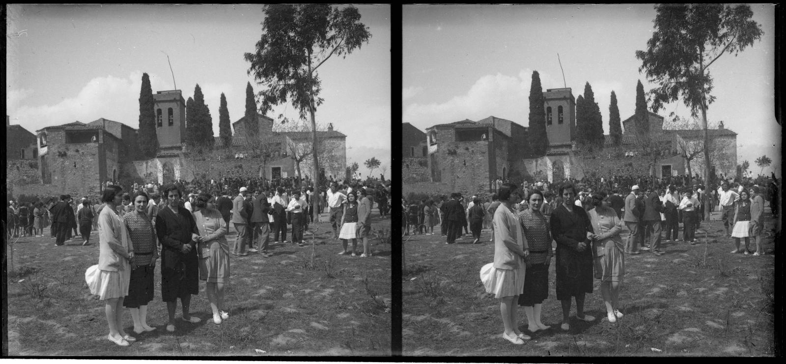 Desconegut, [gathering in Santa Cruz de Olorda]
