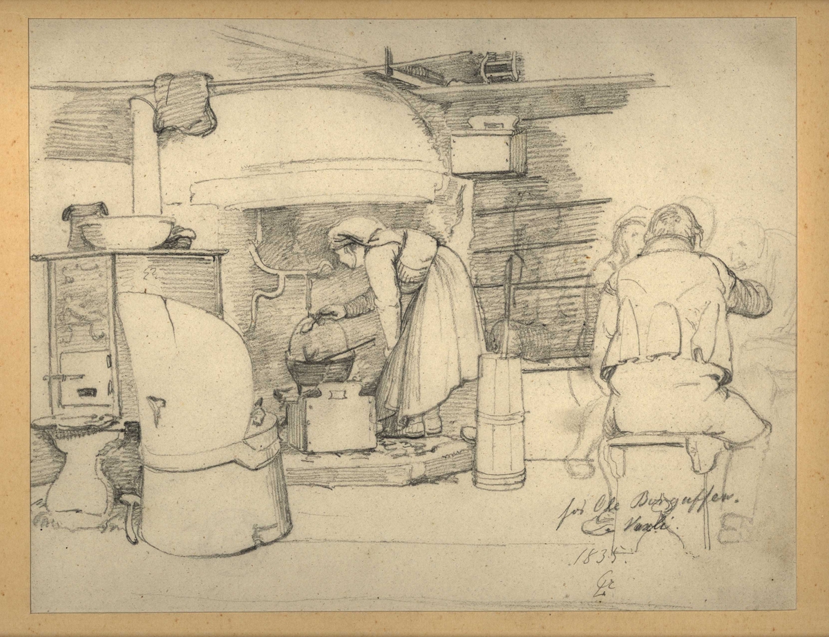 Louis Gurlitt, Tegning
