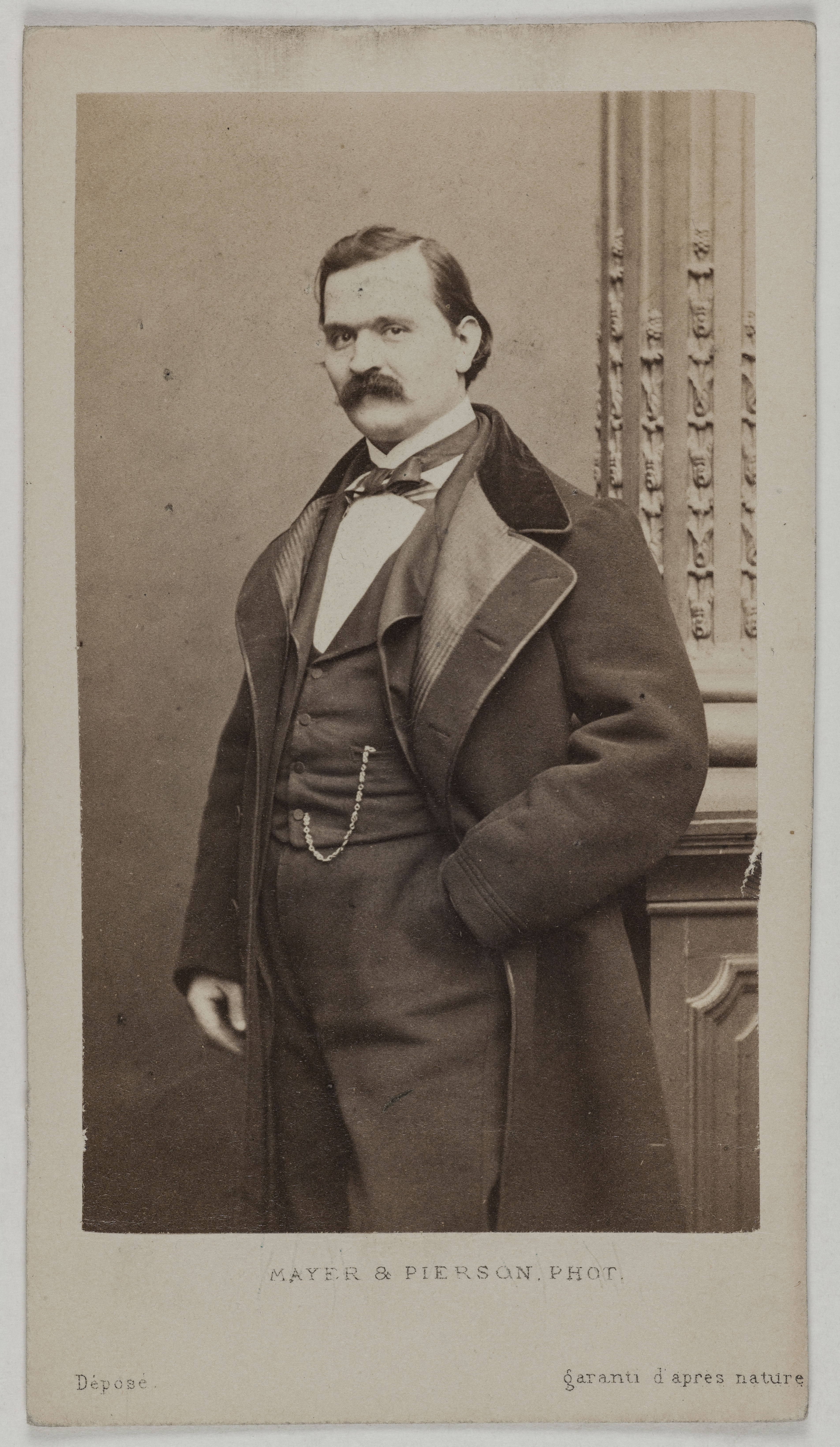 Mayer Frères et Pierson, Portrait de Delle Sedie, (1825-1907), (baryton)