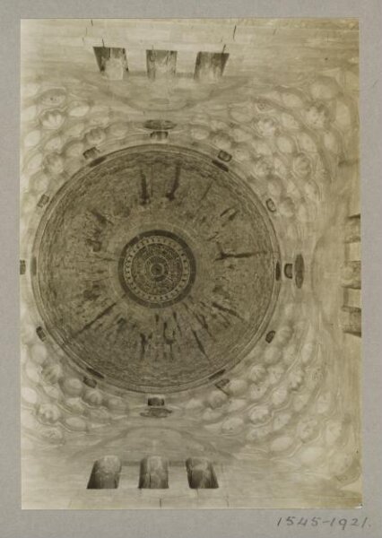 K.A.C. Creswell, Dome interior of the mausoleum of Mamluk Sultan al-Zahir Qansuh (Abu Sa‘id), Cairo